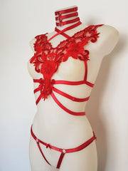 Red Love  Harness