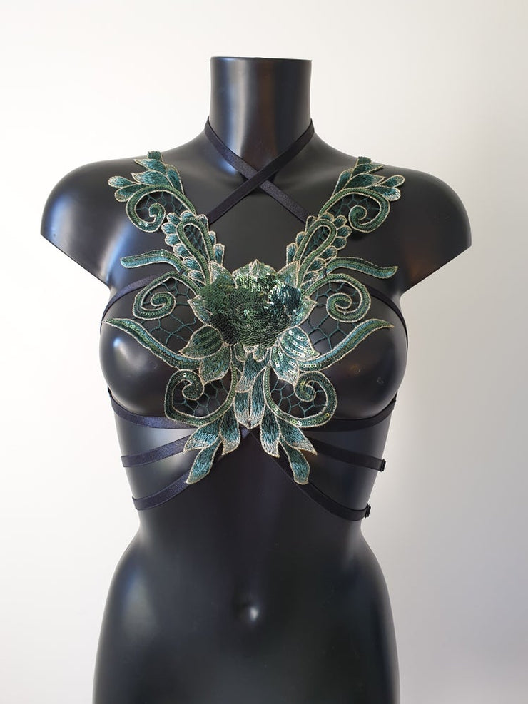 Gold Emerald Harness - Limited Edition